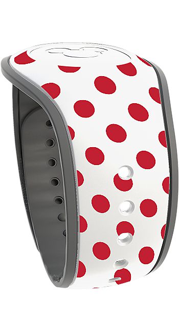 Polka Dots Decals for MagicBand 2 or MagicBand, Minnie Mouse Style Vinyl  Sticker for Magic Band Straps