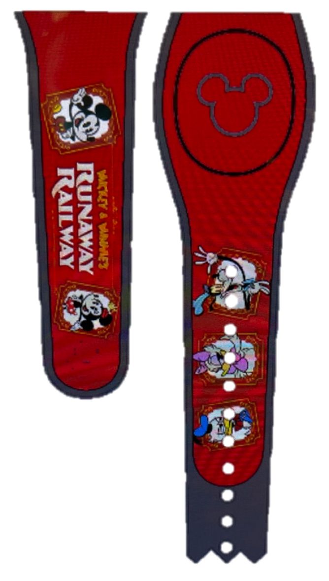 Mickey & Minnie’s Runaway Railway On Demand MagicBand is now out for purchase