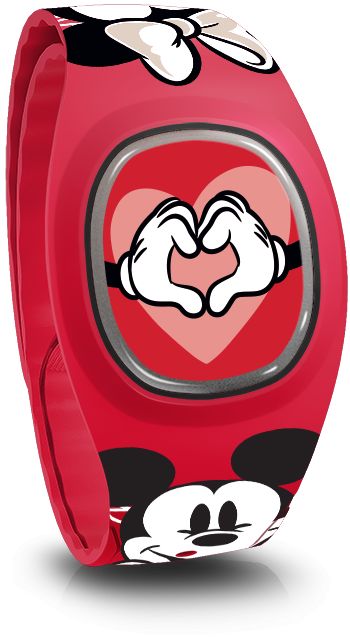 A new Mickey & Minnie Love Limited Release MagicBand has appeared