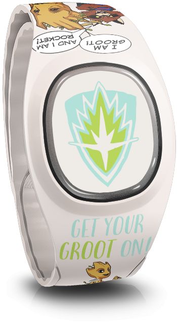 Groot Open Edition MagicBand is now out for purchase