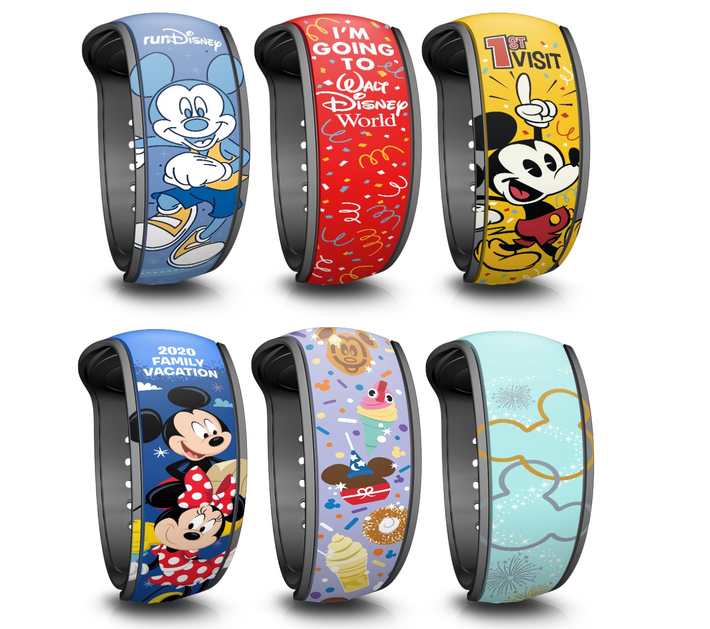 Six new MagicBand designs available as My Disney Experience exclusives Disney MagicBand